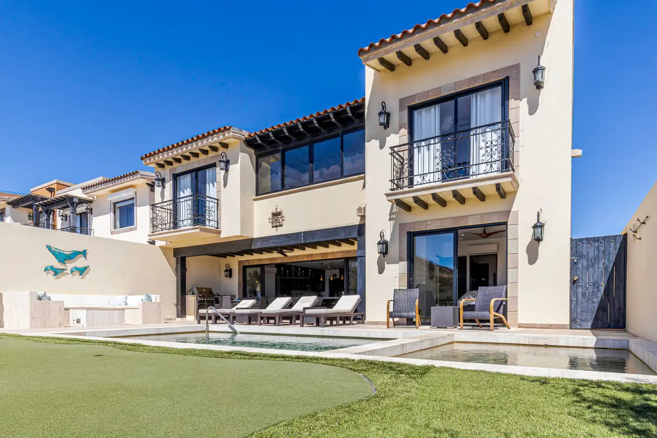 Modern homes for sale in Villas Del Mar featuring luxury oceanfront estate with infinity pool and Sea of Cortez views